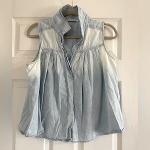 Vanilla Star lightweight denim top size medium purchased at a boutique
